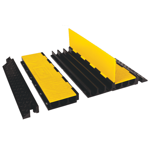 Ensemble de protection de c&acirc;bles Yellow Jacket, 3 canaux, 36" lo x 18,5" la x 3" h The Estey Group