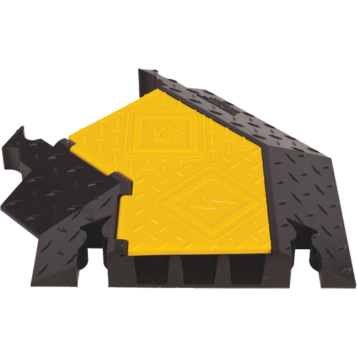 Yellow Jacket&reg; 3-Channel Heavy Duty Cable Protector - Left Turn The Estey Group