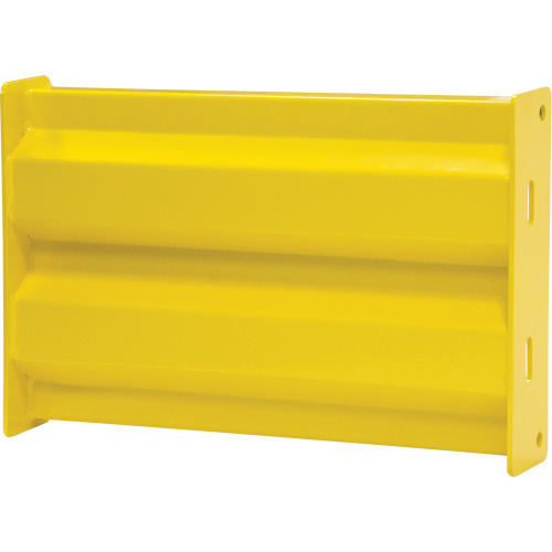 Industrial Safety Guard Rail, Steel, 19" L x 12" H, Safety Yellow The Estey Group