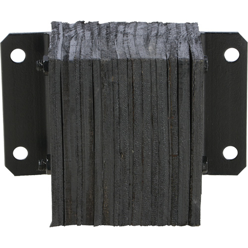 Butoir de quai lamell&eacute;, Horizontal, Caoutchouc, 12" la x 6" p x 10" h The Estey Group