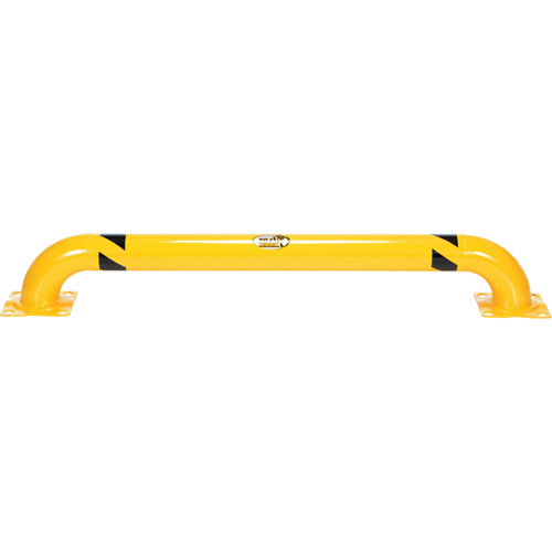 Low Profile Rack Guard, 5.3' W x 0.74' H, Yellow The Estey Group