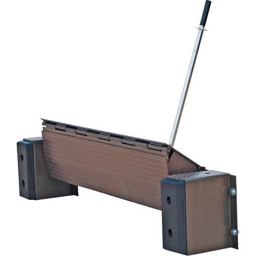 Niveleur de quai m&eacute;canique Edge-O-Dock, 99" la, 72" Largeur de la plateforme, 29" Port&eacute;e The Estey Group