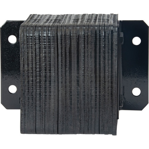 Laminated Dock Bumpers, Horizontal, Rubber, 12" W x 6" D x 10" H The Estey Group