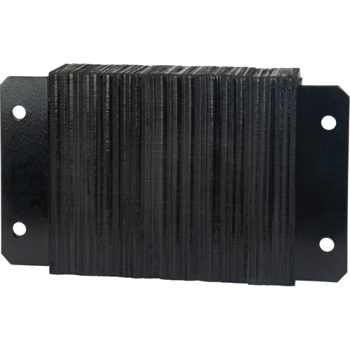 Butoirs de quai lamell&eacute;s, Horizontal, Caoutchouc, 18" la x 4" p x 12" h The Estey Group