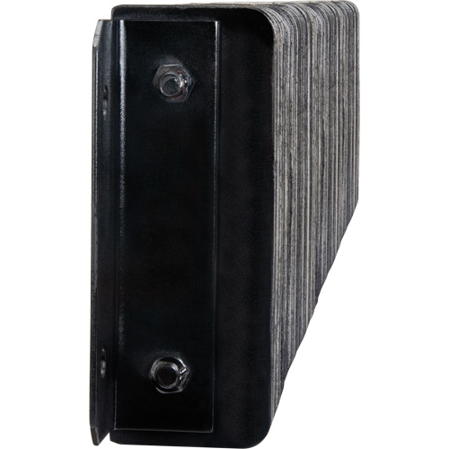Laminated Dock Bumpers, Horizontal, Rubber, 36" W x 4" D x 12" H The Estey Group