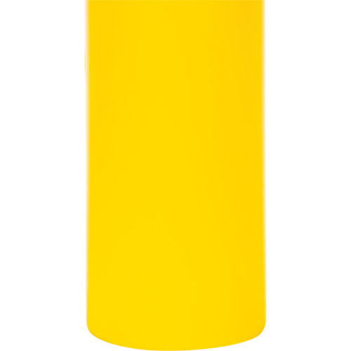 Polyethylene Bollard Cover, 4-1/2" Dia. x 64" L, Red/Yellow The Estey Group