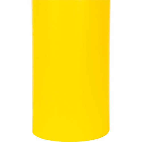 Capuchon en poly&eacute;thyl&egrave;ne pour borne de protection, 6-5/8" dia. x 52" l, Rouge/Jaune The Estey Group