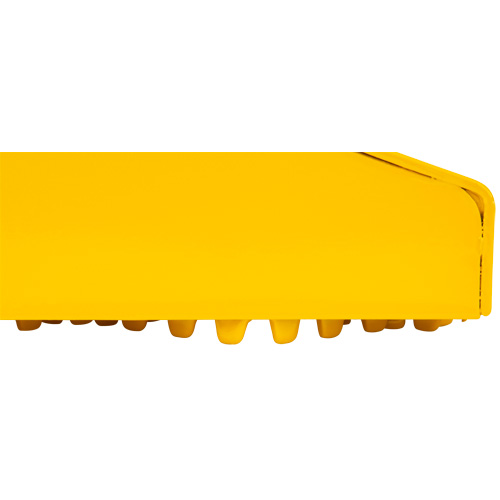 Ice Chocks, Steel, Yellow, 8-1/16" W x 10-5/8" D x 8-13/16" H The Estey Group