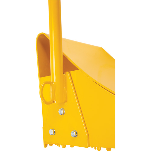 Ice Chock with Ergonomic Handle, Steel, Yellow, 8-1/16" W x 10-5/8" D x 8-13/16" H The Estey Group