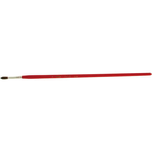 Pinceau de forme ronde pour marquage, Largeur de la brosse de 5/32", Soie de chameau, Manche &agrave; Bois The Estey Group