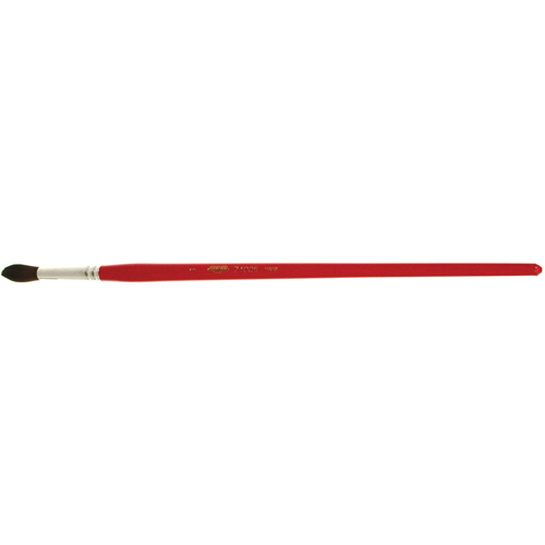 Pinceau de forme ronde pour marquage, Largeur de la brosse de 9/32", Soie de chameau, Manche &agrave; Bois The Estey Group