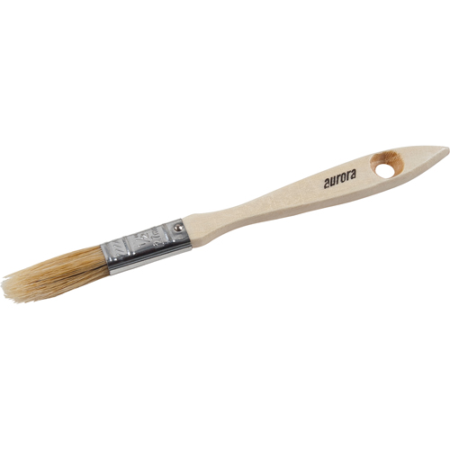 Pinceaux s&eacute;rie AP200, Soie blanche, Manche Bois, Largeur de 1/2" The Estey Group