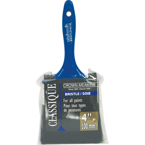 Pinceau classique, Soies, Manche Plastique, Largeur de 4" The Estey Group