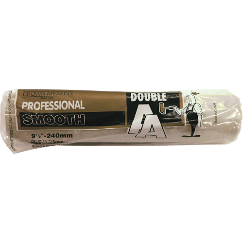 Professional AA Synthetic Paint Roller Cover, 6 mm (1/4") Nap, 240 mm (9-1/2") L The Estey Group