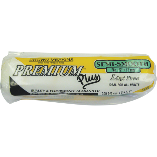 Manchon de rouleau &agrave; peinture non pelucheux professionnel, Nap 13 mm (1/2"), 240 mm (9-1/2") l The Estey Group