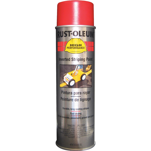 Peinture pour traçage de ligne invers&eacute;e System 2300, Rouge, 18 oz, Canette a&eacute;rosol The Estey Group
