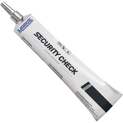 Security Check Paint Marker, 1.7 oz., Tube, Black The Estey Group
