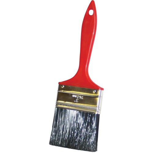 Pinceau &agrave; soies rases, Polyester, Manche Plastique, Largeur de 3" The Estey Group