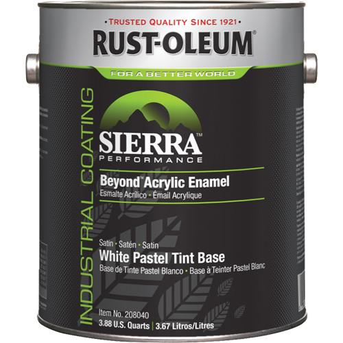 Sierra Performance Beyond Acrylic Enamel, Gallon, Tint Base The Estey Group