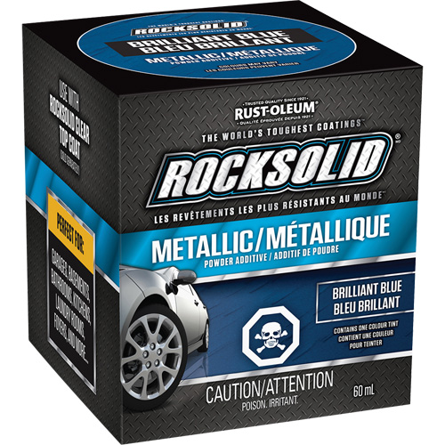 RockSolid&reg; Metallic Powder Additive, 60 mL, Bottle, Brilliant Blue The Estey Group