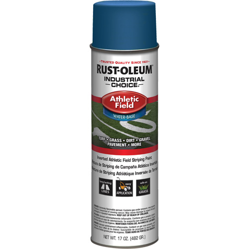 AF1600 Athletic Field Striping Paint, Blue, Aerosol Can The Estey Group