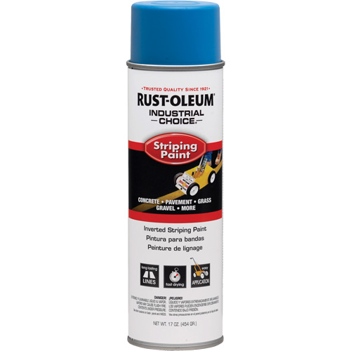 S1600 System Inverted Striping Paint, Blue, Aerosol Can The Estey Group