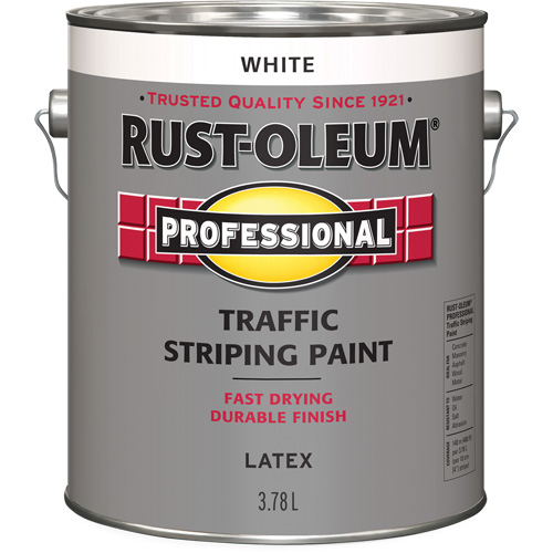 Peinture pour traçage de lignes de circulation, Blanc, 3,78 L, Cruche The Estey Group