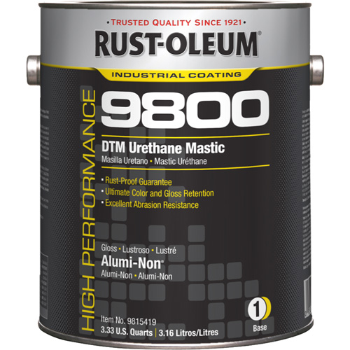 Syst&egrave;me de mastic &agrave; lur&eacute;thane 9800 DTM, 1 gal., Alumi-Non, Brillant The Estey Group