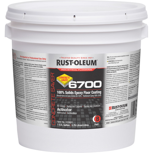 Rev&ecirc;tement pour plancher &agrave; d&eacute;lai dutilisation allong&eacute; du syst&egrave;me 6700, 1 gal., &eacute;poxy, Tr&egrave;s brillant The Estey Group