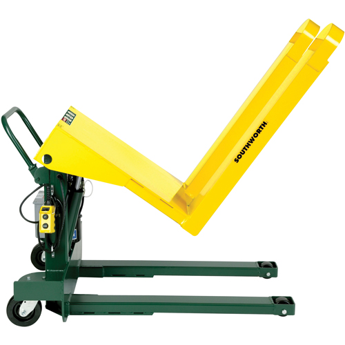 Portable Hydraulic E-Z Reach Tilter, 85° Tilt, 4000 lbs. Capacity, 40" L x 25-1/2" W The Estey Group