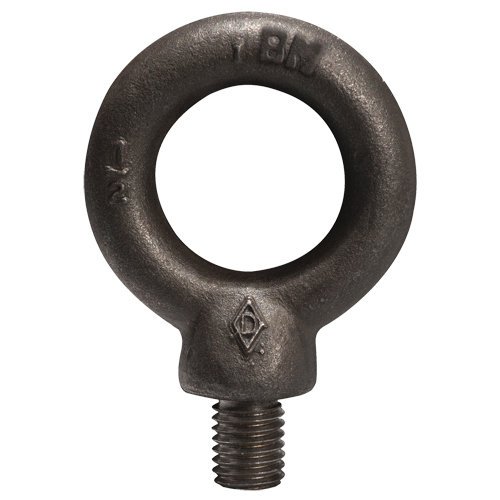 Machinery Eye Bolts, 3/8" Dia., 1-1/4" L, Uncoated Natural Finish, 1300 lbs. (0.65 tons) Capacity The Estey Group