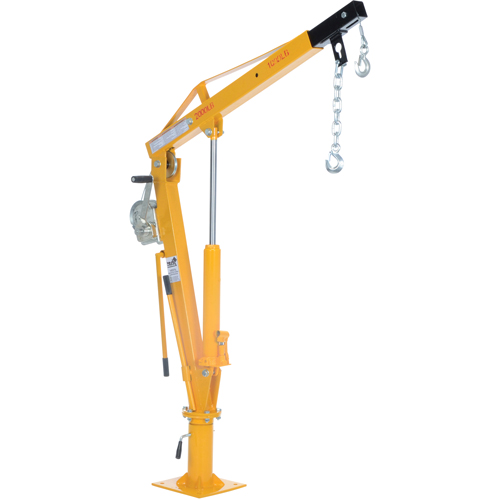 Grue &agrave; fl&egrave;che pour camion actionn&eacute;e par treuil, Capacit&eacute; de 1000 lb (0,5 tonne), Limite de 86-1/2" The Estey Group