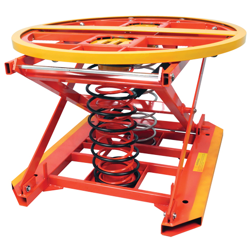 Nivelleur et positionneur &agrave; ressort pour palette, 43-1/2" lo x 43-1/2" la, Capacit&eacute; 4500 lb The Estey Group