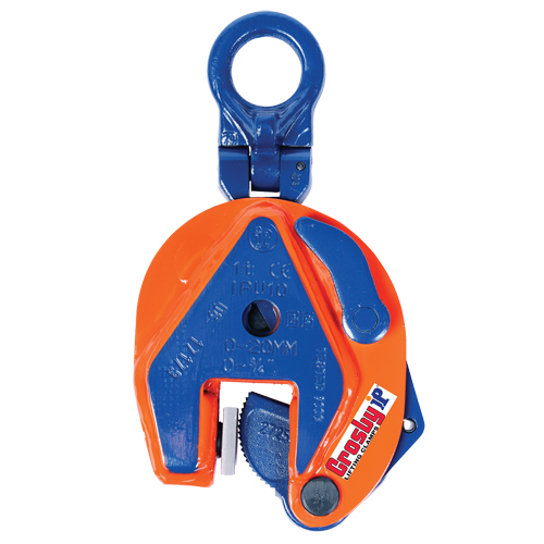 IPU10 Universal Lifting Clamp, 12000 lbs. (6 tons), 0" - 2" Jaw Opening The Estey Group