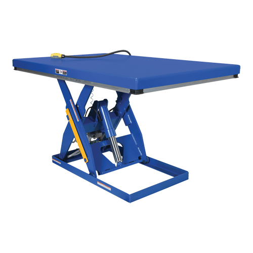 Hydraulic Scissor Lift Table, Steel, 48" L x 24" W, 3000 lbs. Cap. The Estey Group