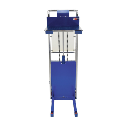 Hefti-Lift Load Stacker, Foot Pump Operated, 880 lbs. Capacity, 59" Max Lift The Estey Group
