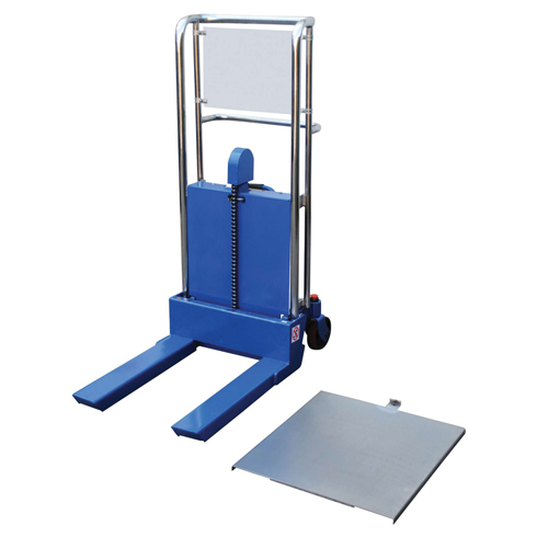 Hefti-Lift Load Stacker, Foot Pump Operated, 880 lbs. Capacity, 35" Max Lift The Estey Group