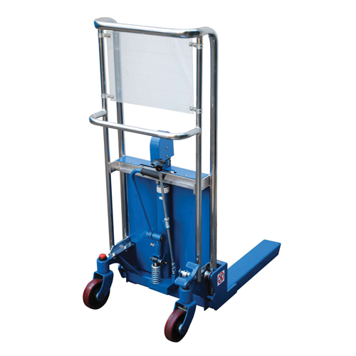 Hefti-Lift Load Stacker, Foot Pump Operated, 880 lbs. Capacity, 35" Max Lift The Estey Group