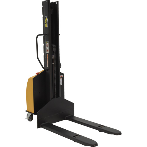 Gerbeur motoris&eacute; avec m&acirc;t &eacute;troit, Fonctionnement &eacute;lectrique, Capacit&eacute; 1000 lb, Lev&eacute;e max 63" The Estey Group