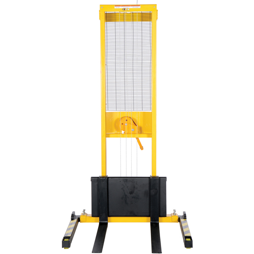 Gerbeur manuel, Fonctionnement Treuil manuel, Capacit&eacute; 770 lb, Lev&eacute;e max 60" The Estey Group