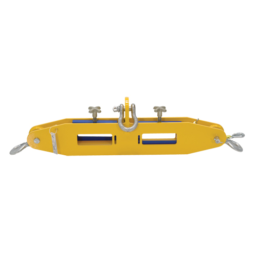 Forklift Lifting Beam, 7" x 2-1/2" Fork Pocket The Estey Group