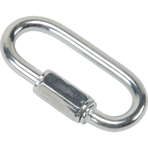 Zinc Plated Quick Link, 660 lbs (0.33 tons), 3/16" The Estey Group