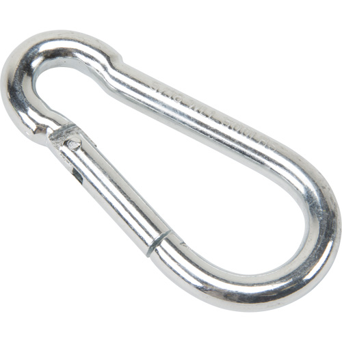Zinc Plated Snap Hook, 500 lbs (0.25 tons) Working Load Limit, 5/16" Size, 1/2" Eye The Estey Group