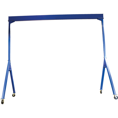 Grue-portique ajustable en acier, 20' lo, Capacit&eacute; 8000 lb (4 tonnes) The Estey Group