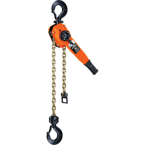 Series 653-A Ratchet Lever Hoist, 5' Lift, 6000 lbs. (3 tons) Capacity, Steel Chain The Estey Group