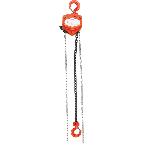Chain Hoist, 10' Lift, 10000 lbs. (5 tons) Capacity, Alloy Steel Chain The Estey Group