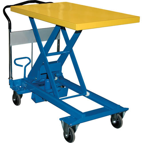 Dandy Lift Scissor Lift Table, 35-5/8" L x 23-3/5" W, Steel, 1100 lbs. Capacity The Estey Group