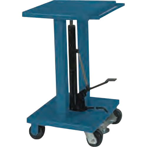 Table de travail hydraulique, 18'' lo x 36'' la, Acier, Capacit&eacute; 1000 lb The Estey Group