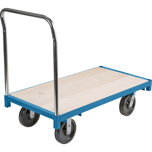 Heavy-Duty Platform Truck, 48" L x 30" W, 2500 lbs. Capacity, Nylon Casters The Estey Group