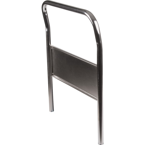Poign&eacute;e chrom&eacute;e de 24" pour chariot &agrave; plateforme The Estey Group